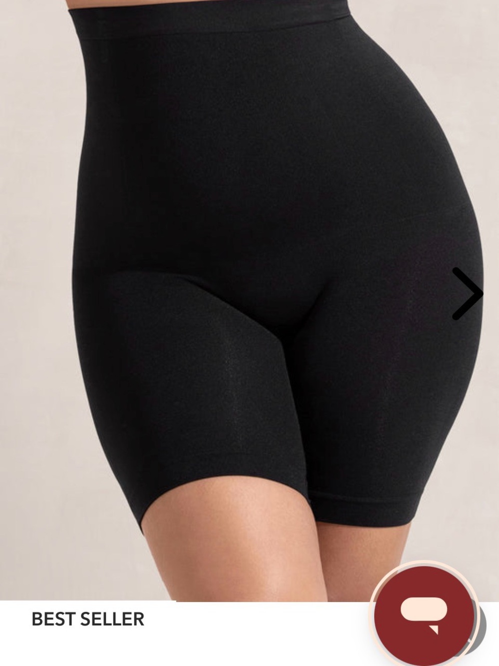 Shapermint Black High-Waist Sculpting Shorts 2 Pair NEW